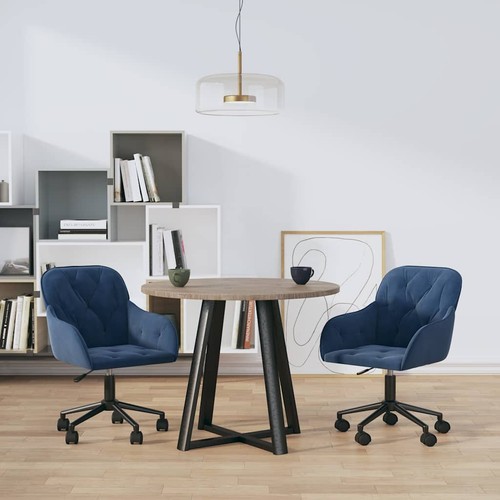 Esszimmerstuhl drehbar samt - 2x,
